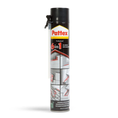 Spuma adeziva PATTEX 6 in 1, 750 ml